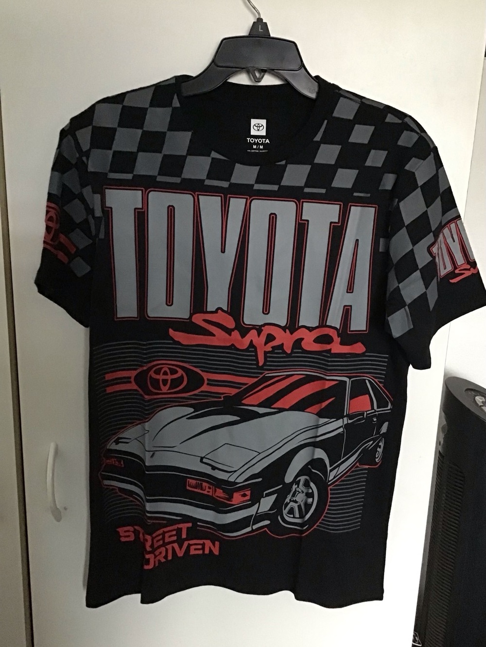 Toyota Supra Graphic Tee - Black, Gray & Red